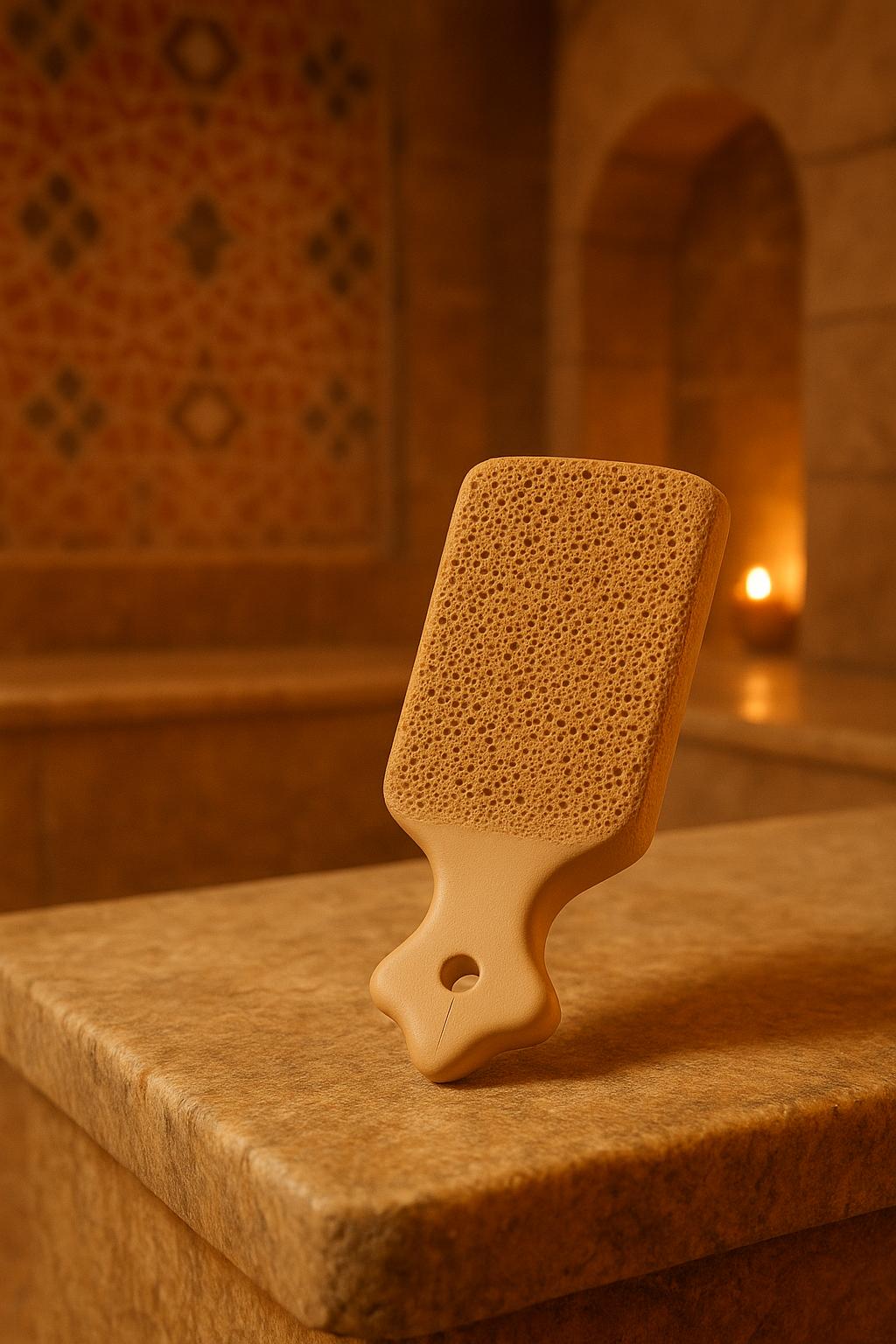 Pack Hammam Marocain Tabrima – Poudre 100g + Gant Kessa + Pierre Ponce en Argile